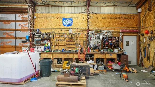 a view of storage and utility room