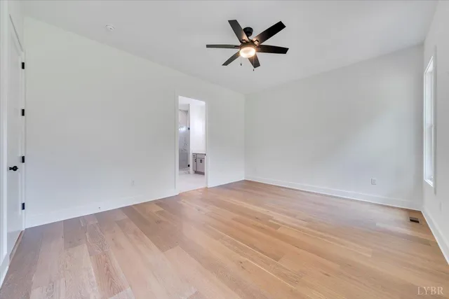 wooden floor in an empty room
