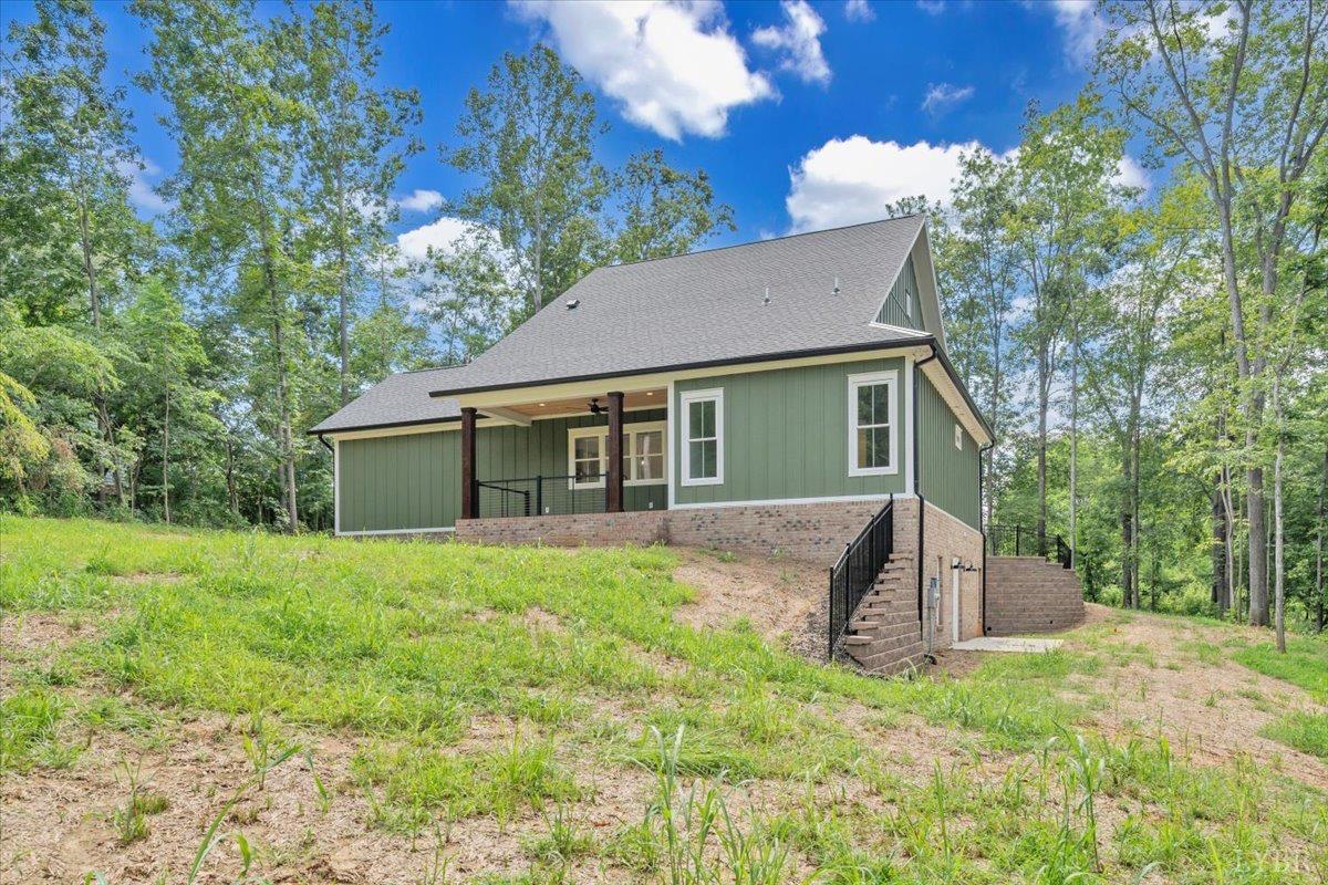 1218 Morgans Church Road Bedford, VA 24523 - Photo 48 of 53 a view of a house with yard and a garden
