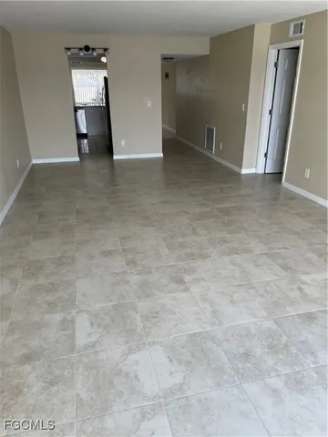 a view of a backyard with plants