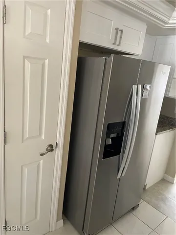 a view of a lake from a window