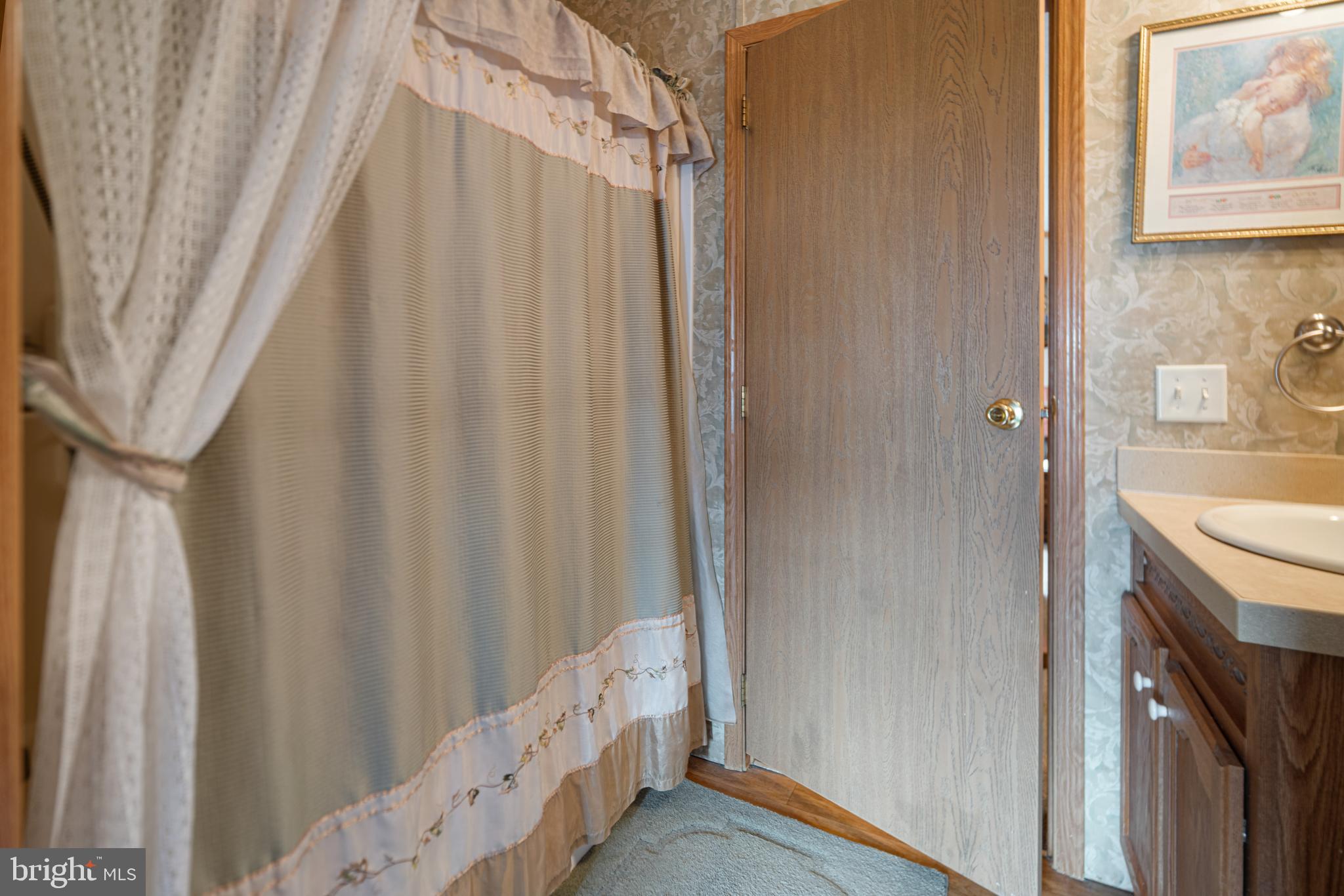 701 Cassel Road, Unit 107 Manchester, PA 17345 - Photo 20 of 21 a bathroom with a shower curtain and a sink