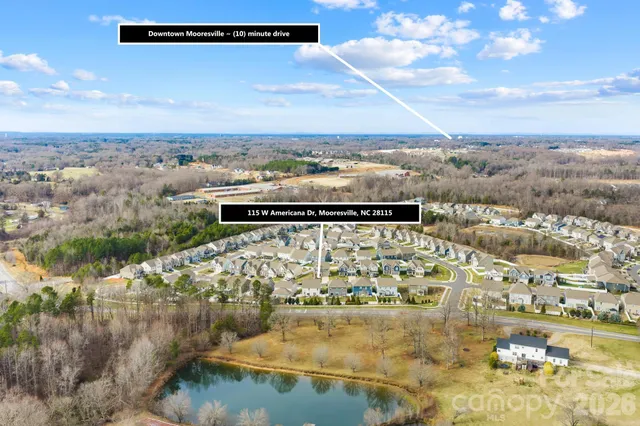 $425,000 | 115 West Americana Drive, Mooresville, NC 28115