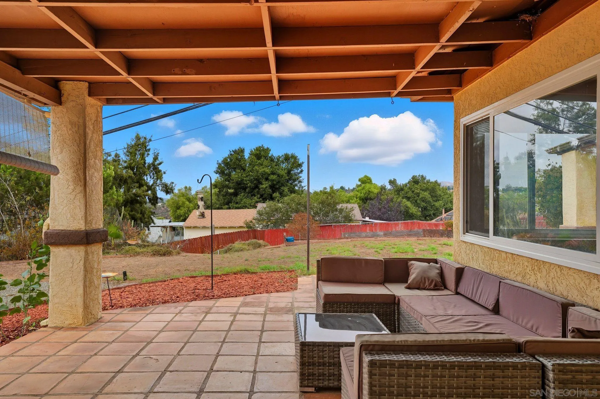 321 North Lane El Cajon, CA 92021 - Photo 30 of 44 a roof deck with table and chairs