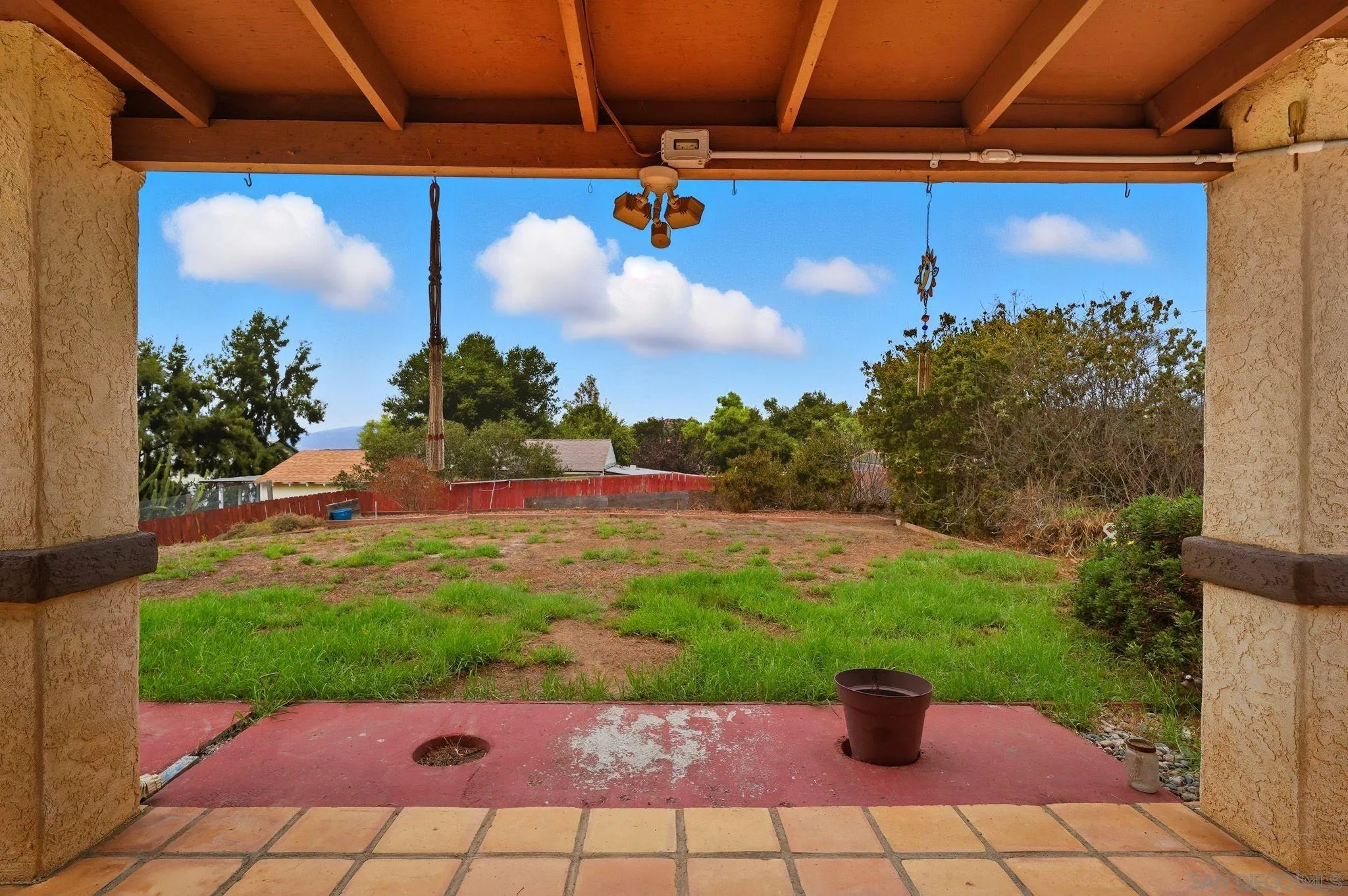 321 North Lane El Cajon, CA 92021 - Photo 31 of 44 a view of a backyard with pathway