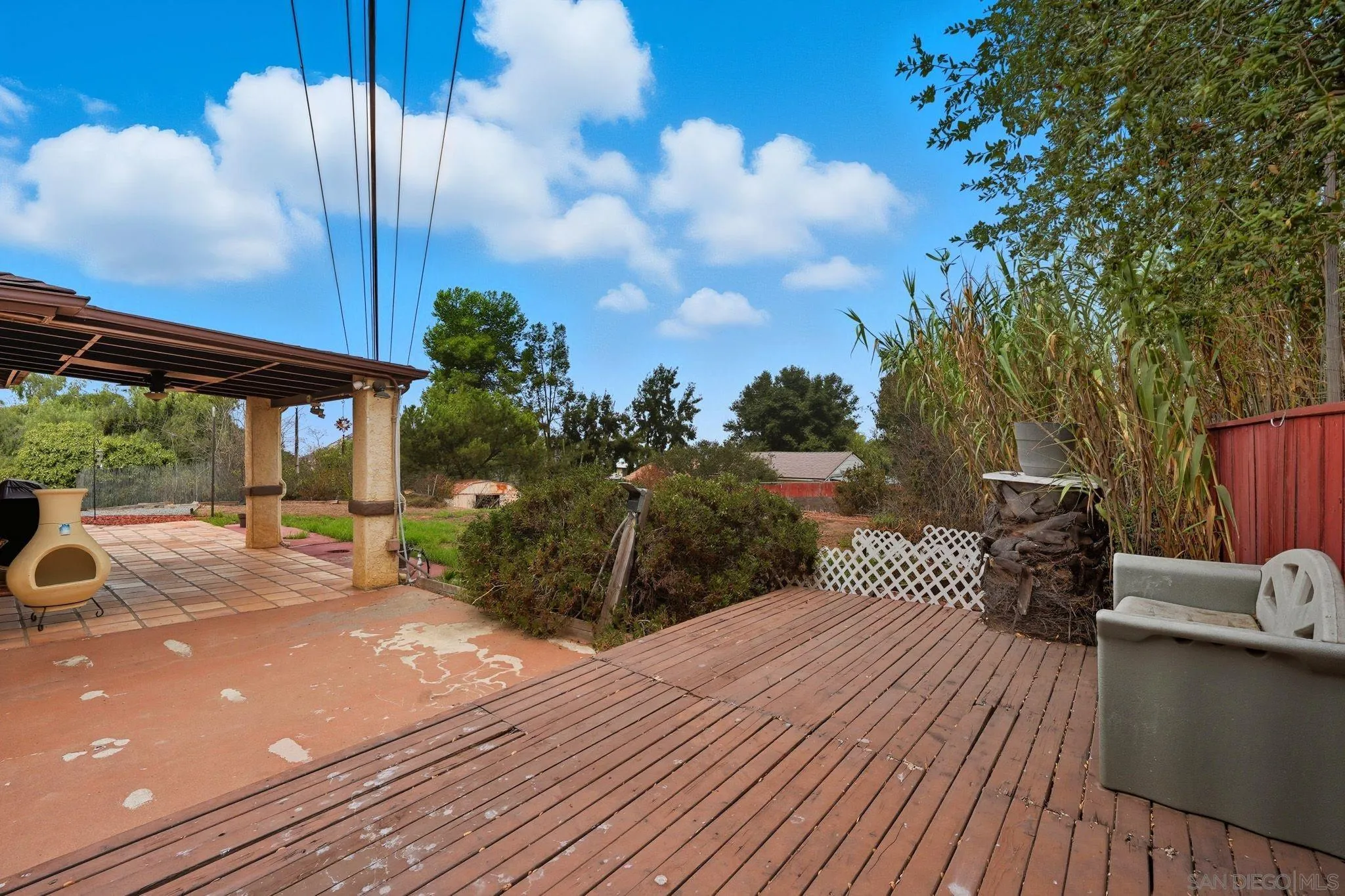 321 North Lane El Cajon, CA 92021 - Photo 33 of 44 a view of a terrace with sitting area