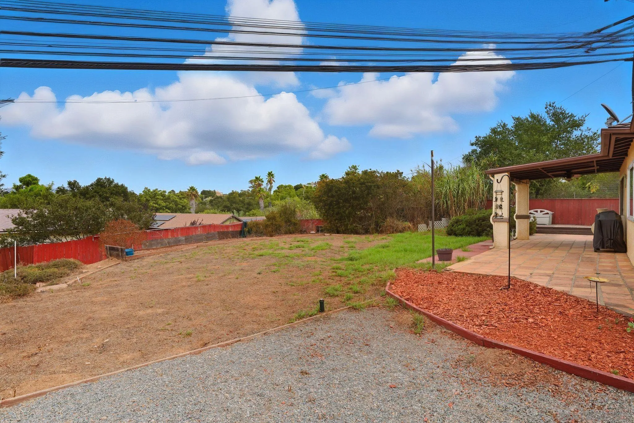 321 North Lane El Cajon, CA 92021 - Photo 36 of 44 a view of a yard with porch