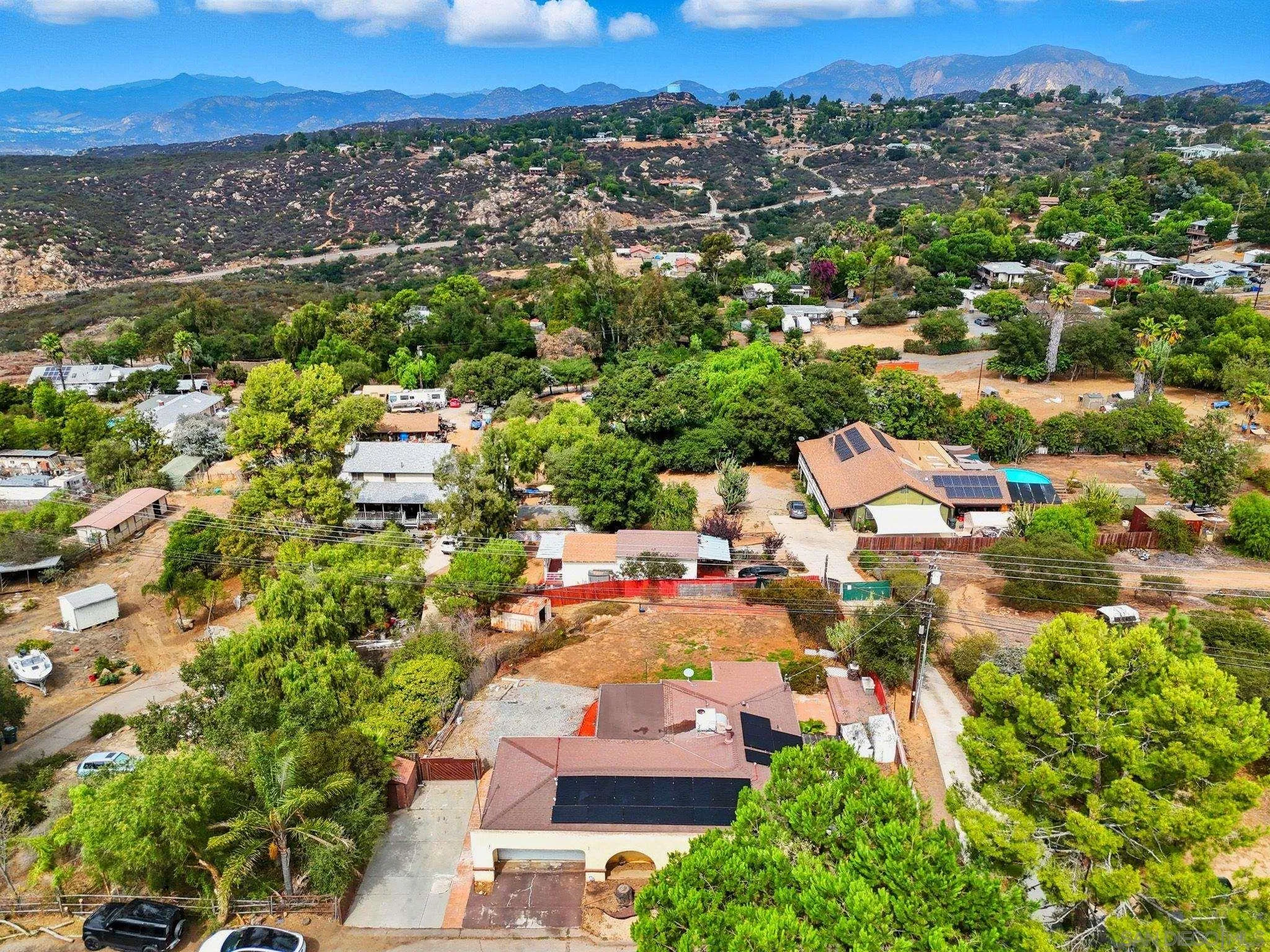 321 North Lane El Cajon, CA 92021 - Photo 44 of 44 an aerial view of residential houses with city view