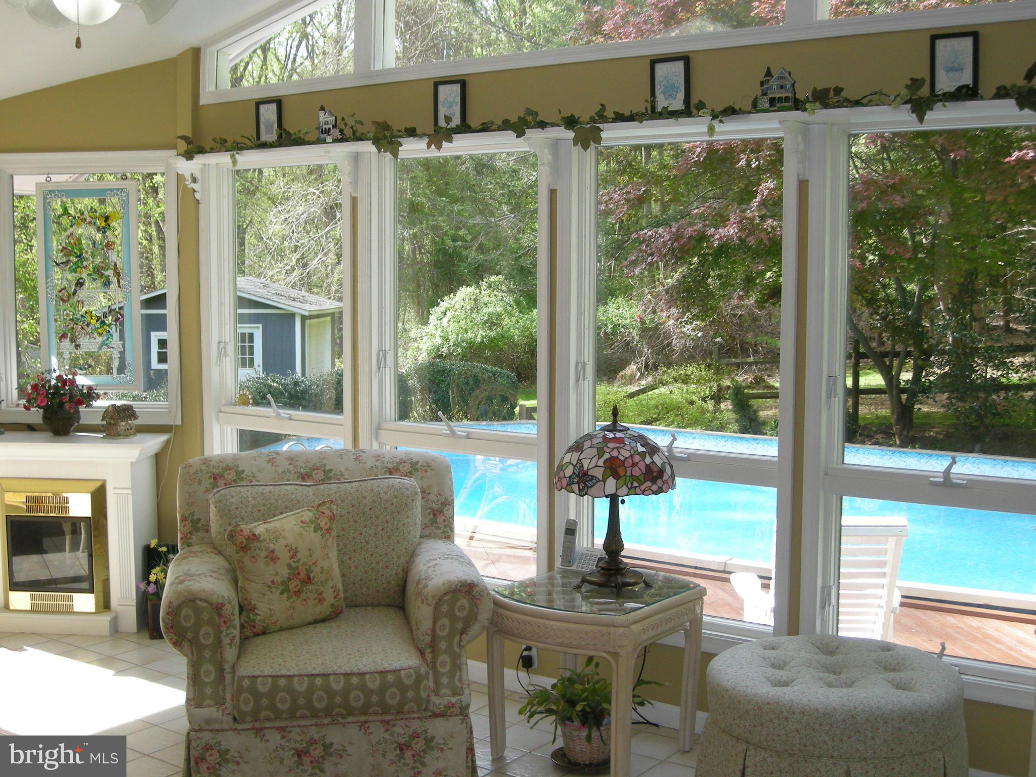 2208 Brookhaven Court Fallston, MD 21047 - Photo 7 of 30 Sun-room is enclosed by window walls.