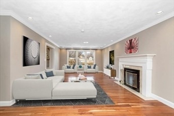 12 Hanson Lane Dracut, MA 01826 - Photo 19 of 23 a living room with furniture and a fireplace