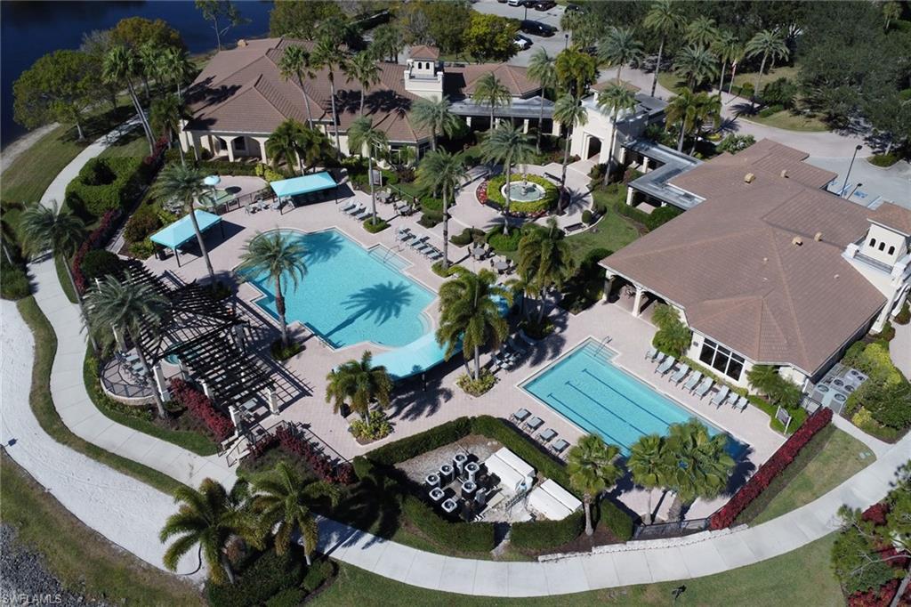 1859 Ivory Cane Point Naples, FL 34119 - Photo 45 of 50 Aerial view of pool area