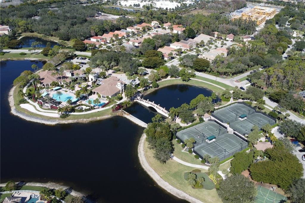 1859 Ivory Cane Point Naples, FL 34119 - Photo 46 of 50 Aerial view of Amenities with lovely lake view