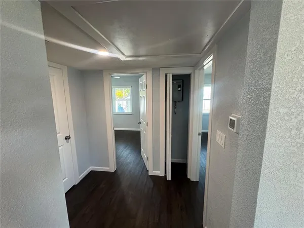 wooden floor in a gallery