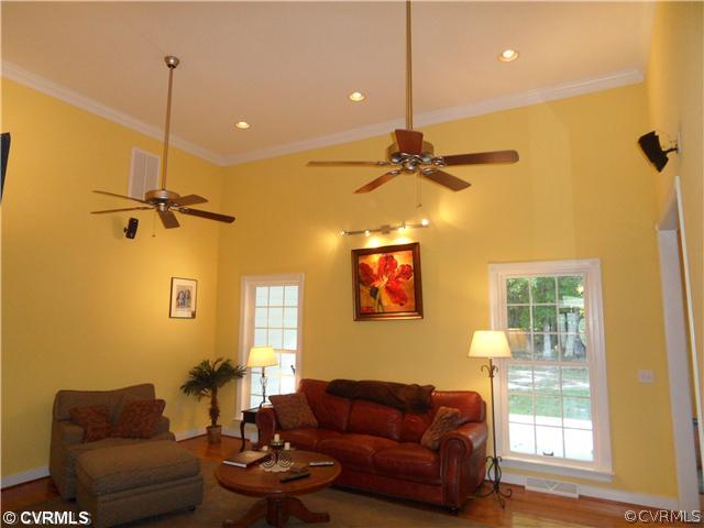 6500 Blenheim Road Powhatan, VA 23139 - Photo 3 of 11 Den/Family/Great Room - Great Room has 12' ceiling