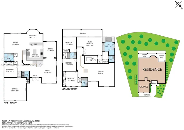 $1,075,000 | 19086 Southwest 76th Avenue, Cutler Bay, FL 33157