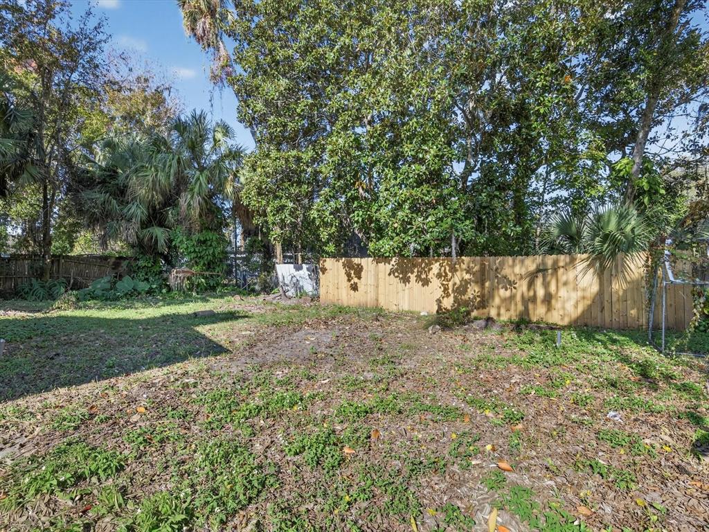 1068 Peter Road Daytona Beach, FL 32114 - Photo 27 of 37 a view of a yard with plants and trees