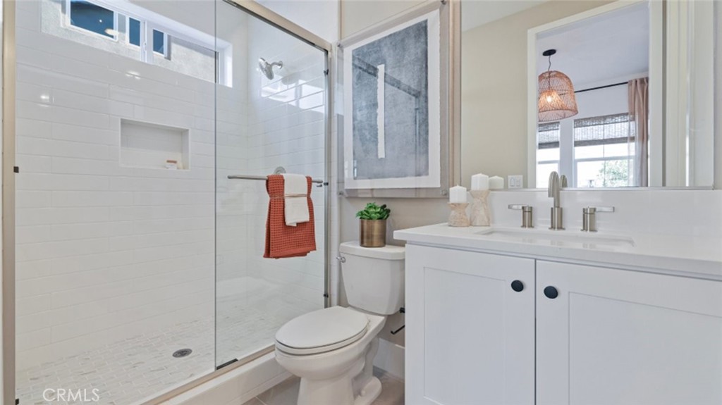 21381 Cloud Ridge Yorba Linda, CA 92887 - Photo 22 of 38 a bathroom with a sink toilet and shower