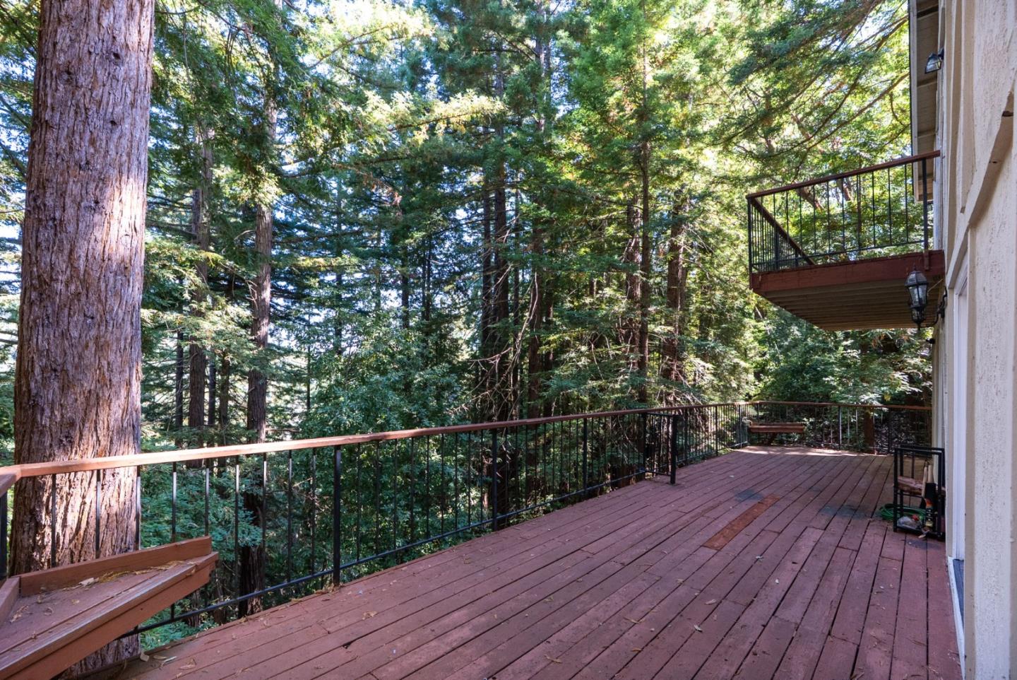 23489 Hutchinson Road Los Gatos, CA 95033 - Photo 39 of 46 a view of balcony with wooden floor