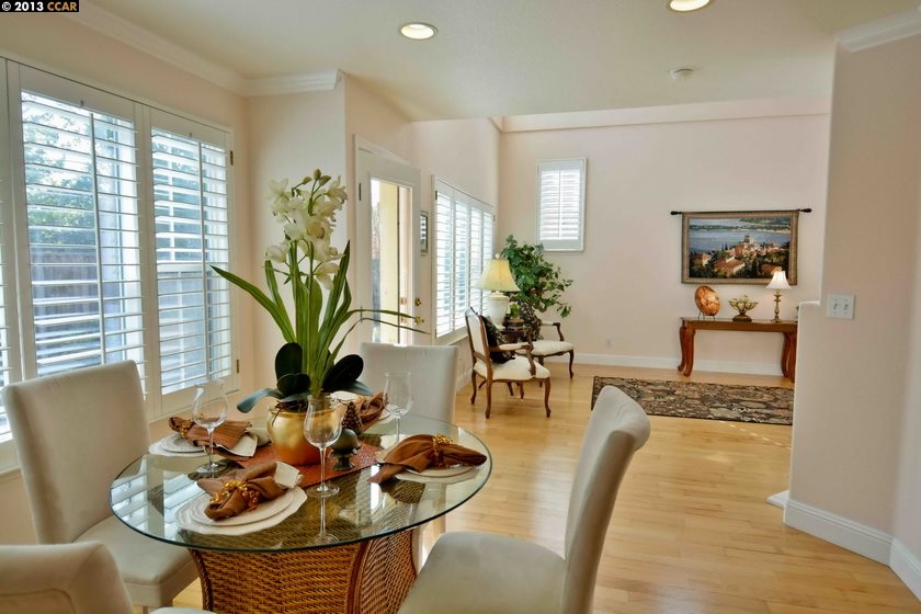 112 Coralflower Lane San Ramon, CA 94582 - Photo 6 of 21 a dining room with furniture windows and wooden floor