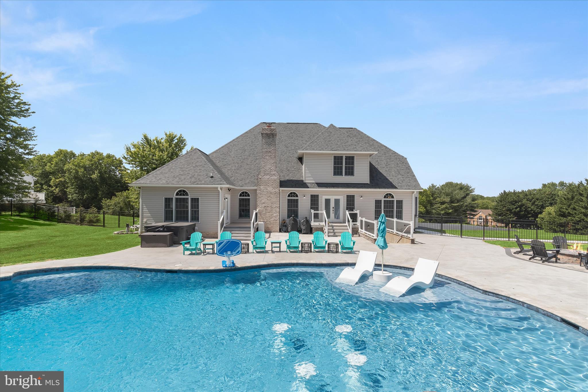 3003 Sheffield Court Fallston, MD 21047 - Photo 101 of 141 Rear Exterior and Saltwater Pool