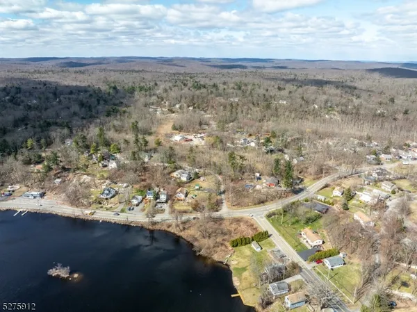a view of city and mountain