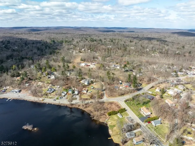 a view of city and mountain