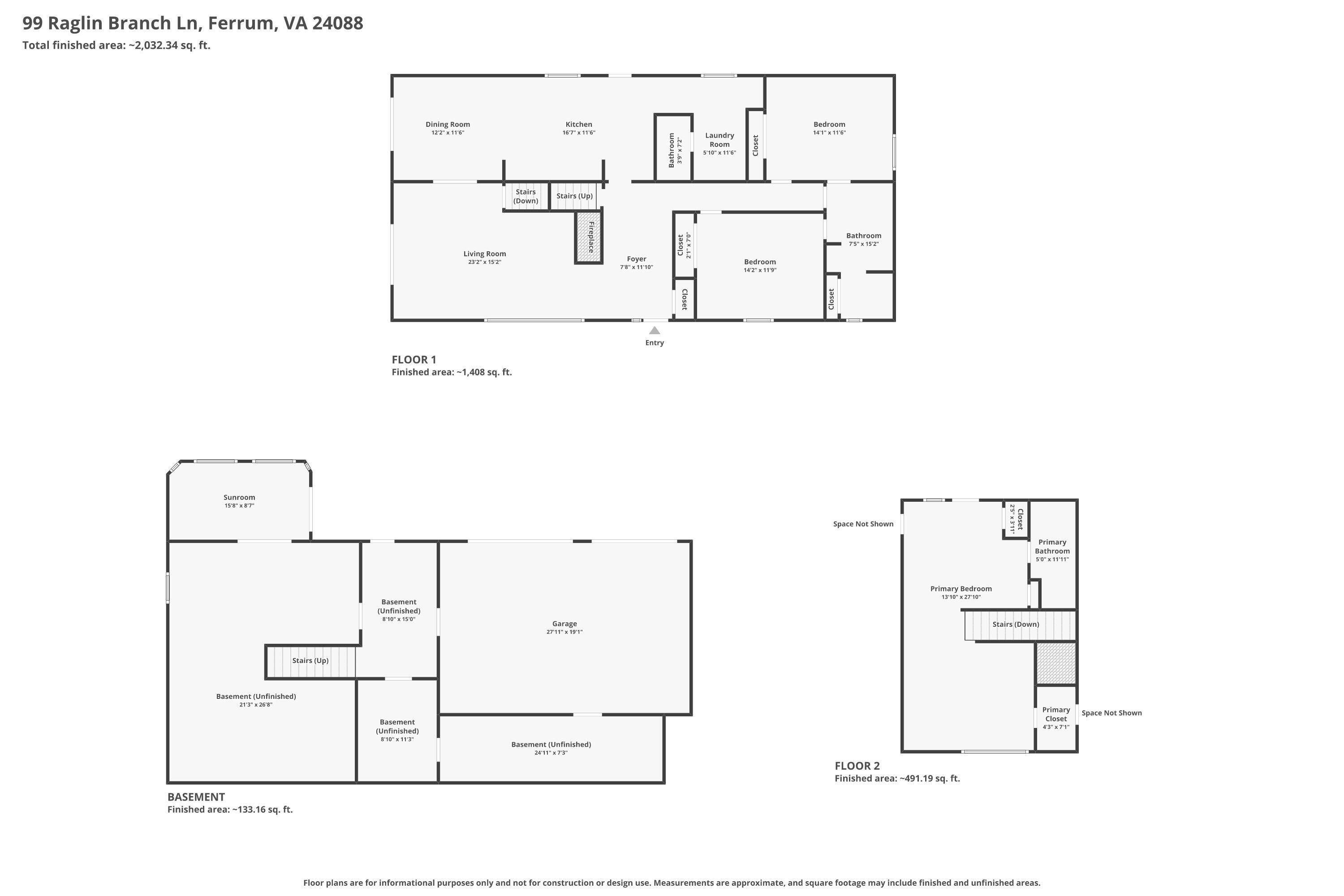 99 Raglin Branch Lane Ferrum, VA 24088 - Photo 46 of 46 43-Floor Plan