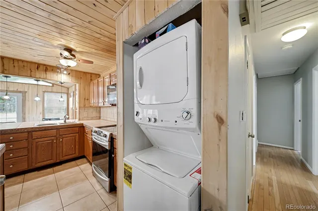 a room with storage and utility