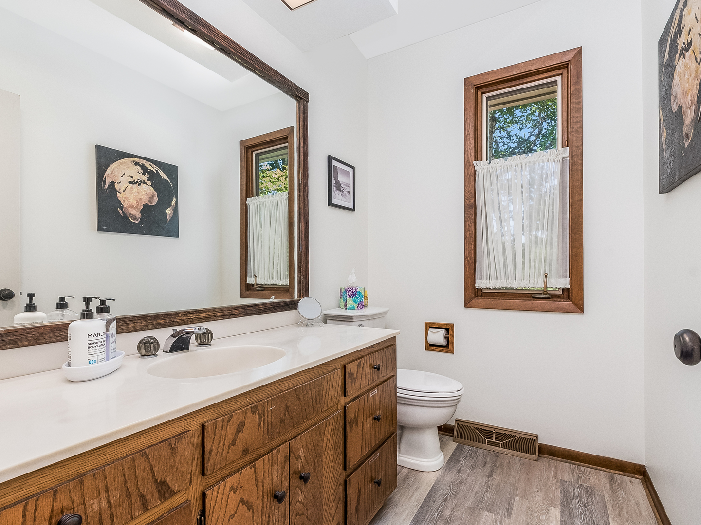 41W558 Farview Road Elburn, IL 60119 - Photo 41 of 50 a bathroom with a sink and a mirror