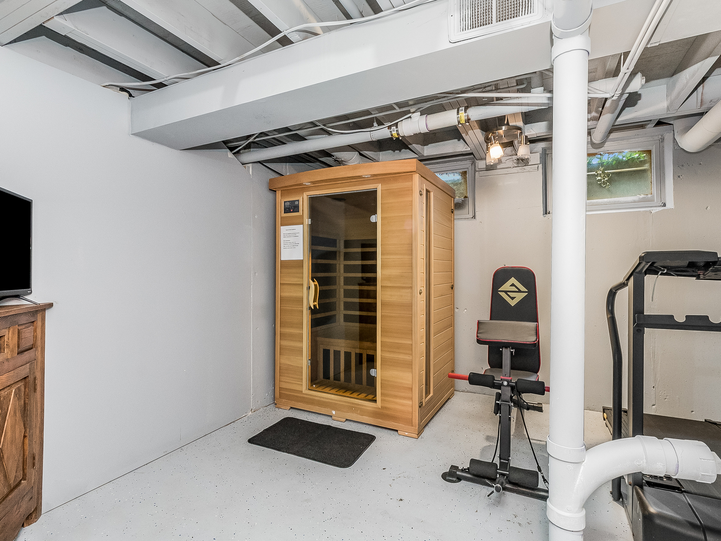 41W558 Farview Road Elburn, IL 60119 - Photo 43 of 50 a view of a room with gym equipment