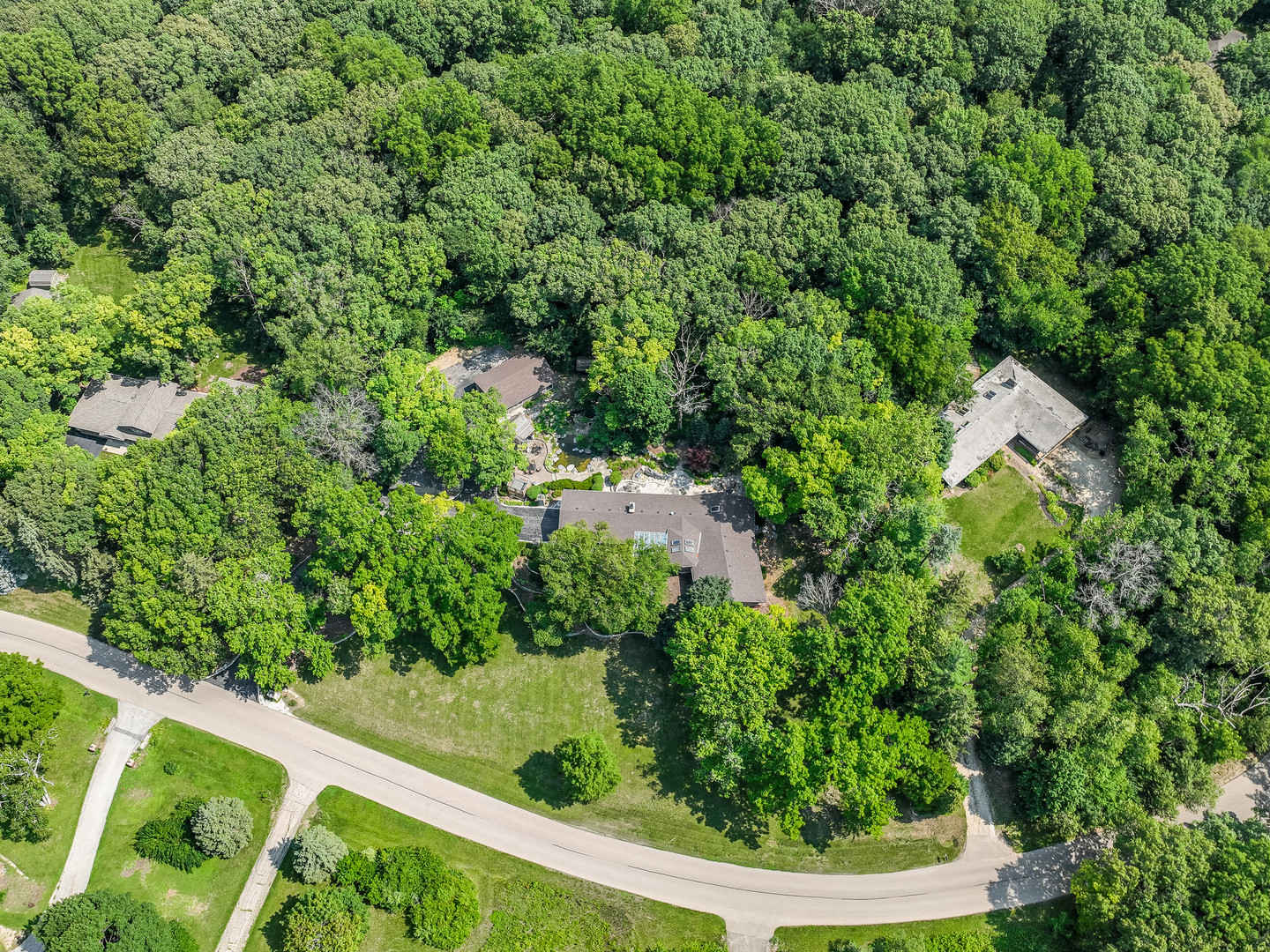 41W558 Farview Road Elburn, IL 60119 - Photo 48 of 50 an aerial view of a house with a yard