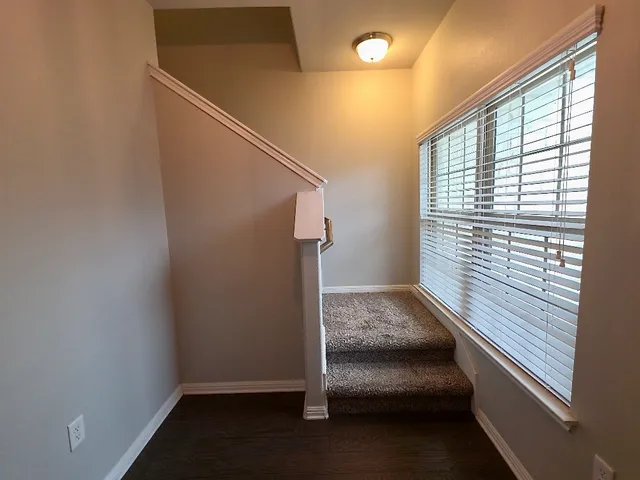 a view of front door