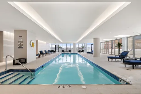 a view of a living room and dining room