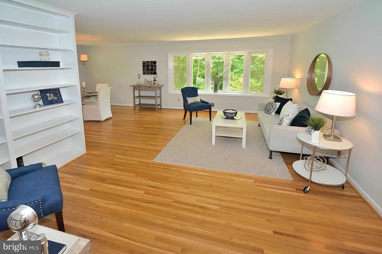 5613 Ravenel Lane Springfield, VA 22151 - Photo 7 of 30 a living room with furniture and a large window