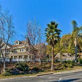 front view of a house with a street