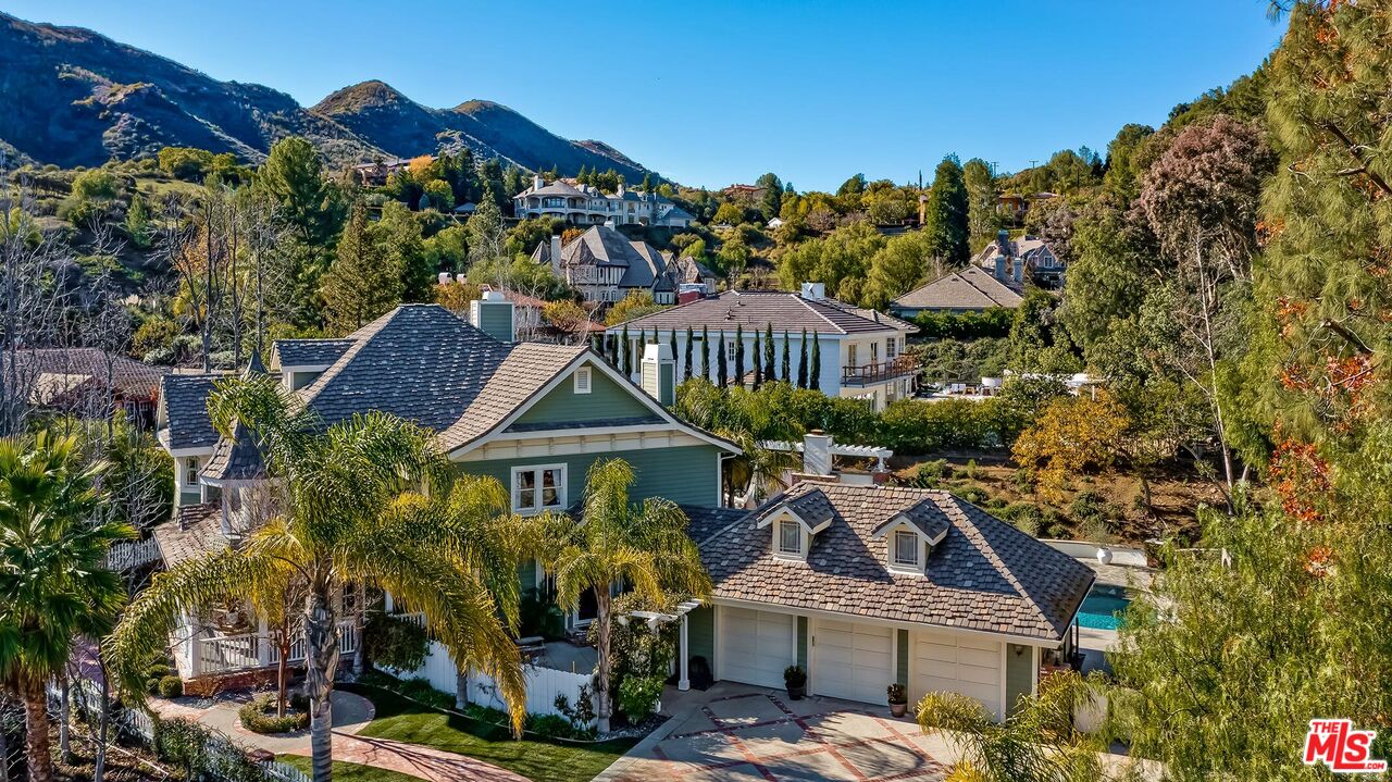 3827 Castle View Road Agoura Hills, CA 91301 - Photo 69 of 74 a front view of a house
