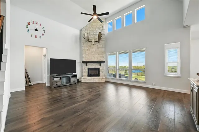 a view of livingroom with furniture wooden floor and window
