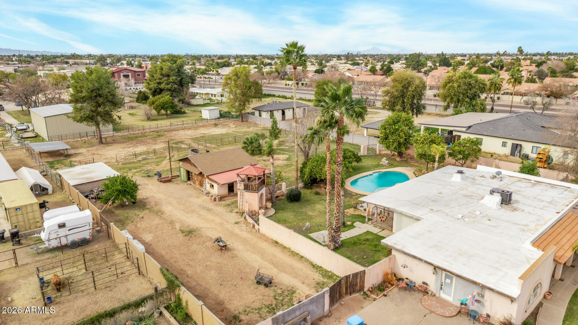 848 South 131st Street Gilbert, AZ 85233 - Photo 48 of 55 40 131st Drone