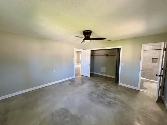 a view of empty room