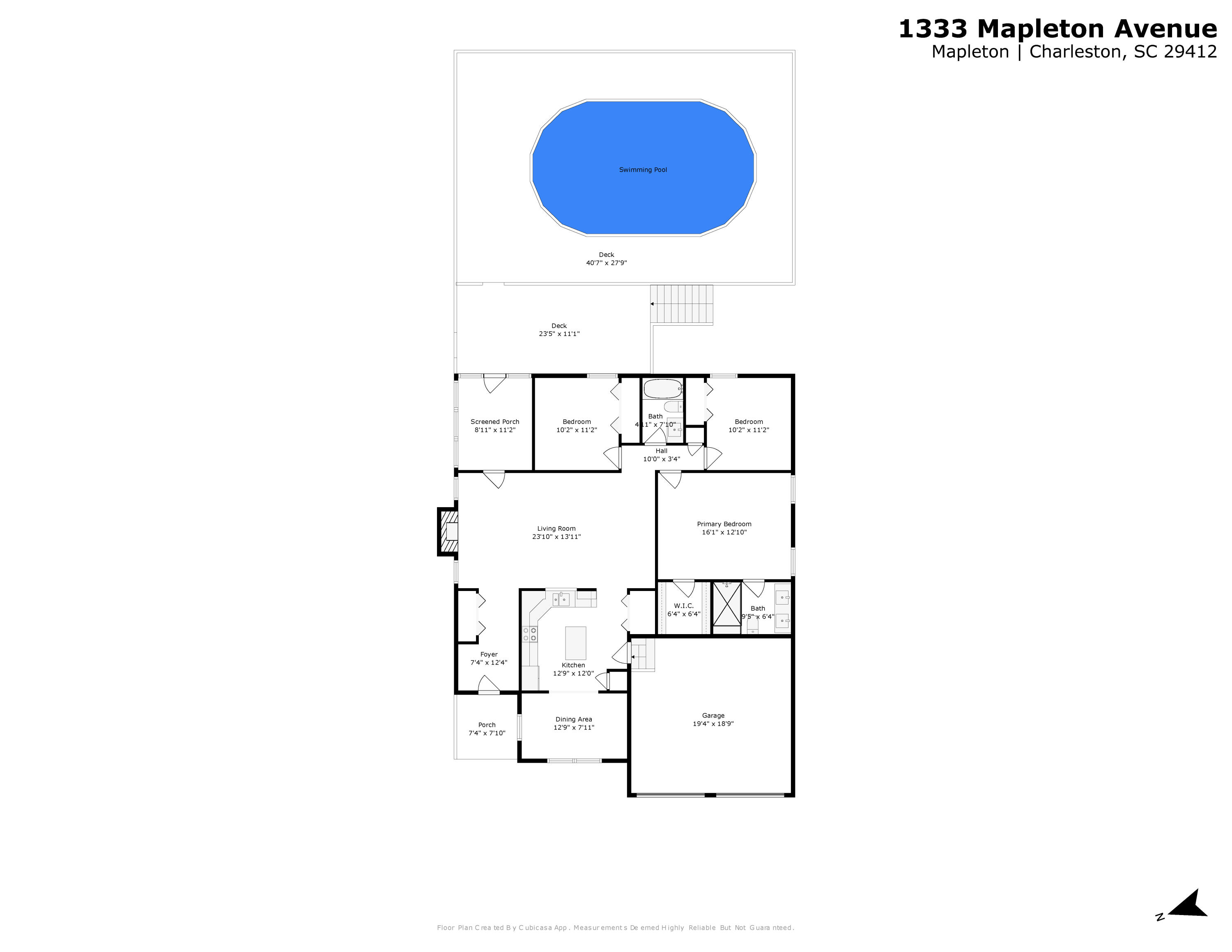 1333 Mapleton Avenue Charleston, SC 29412 - Photo 56 of 56 floorplan