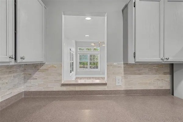 a view of a bathroom with sink