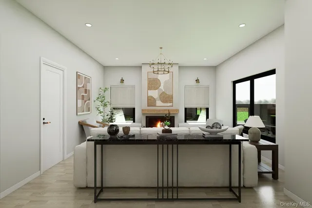 a kitchen with granite countertop a sink and a counter top space