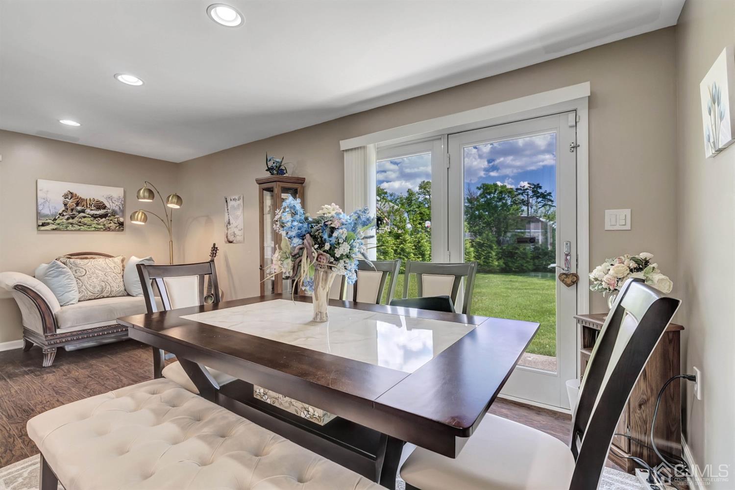 30 West Knollwood Road Edison, NJ 08817 - Photo 14 of 17 a view of a dining room with furniture window and outside view