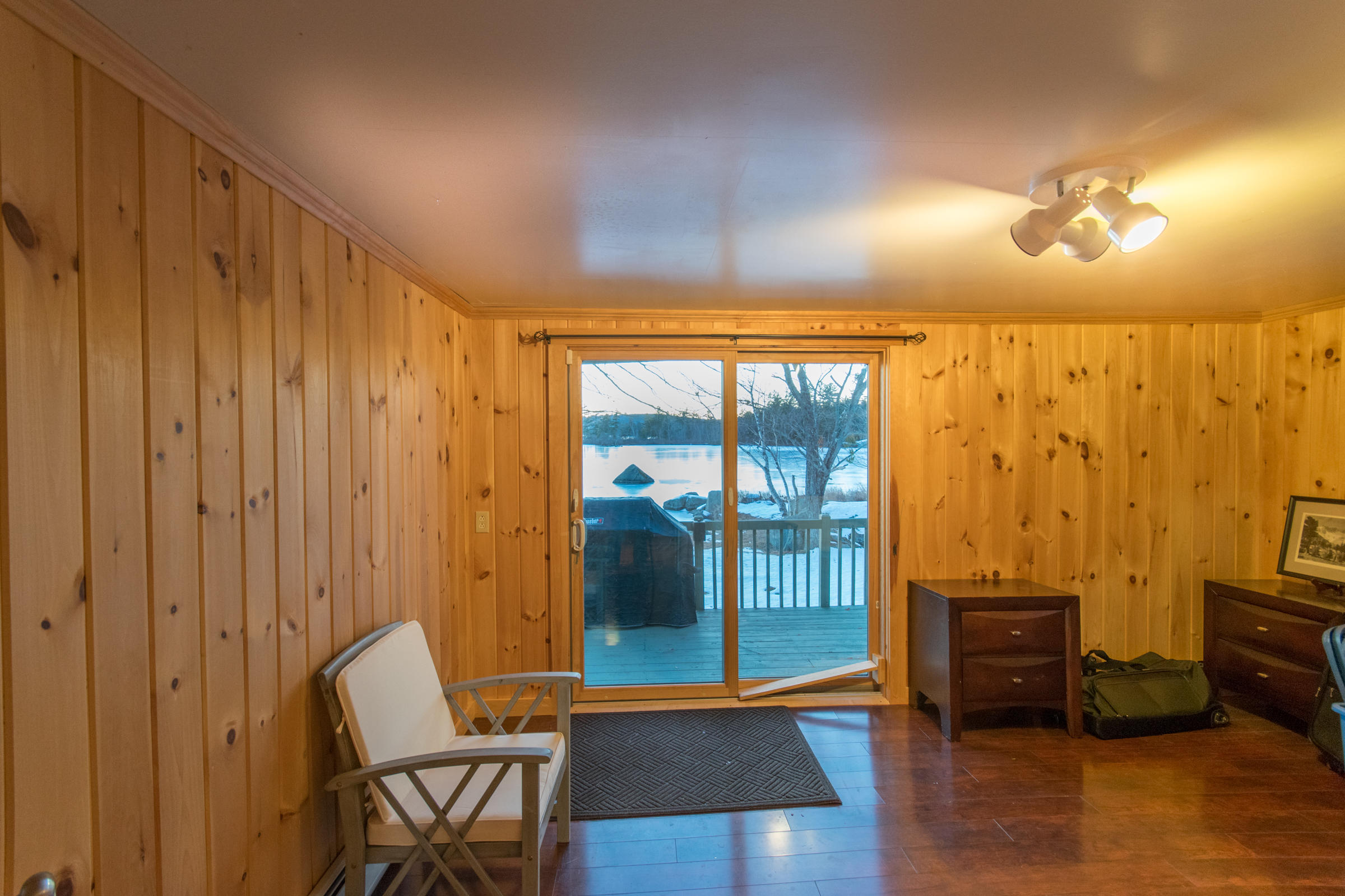547 Phinney Farm Road Lincoln, ME 04457 - Photo 16 of 16 Deck Access from 3rd bedroom