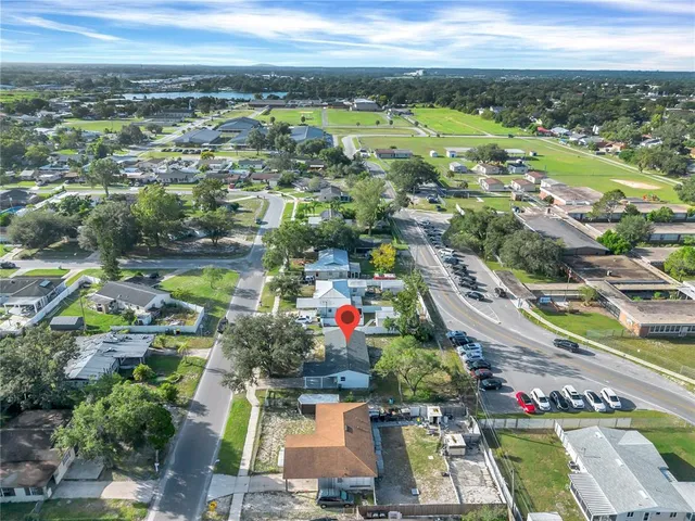 a view of city and ocean