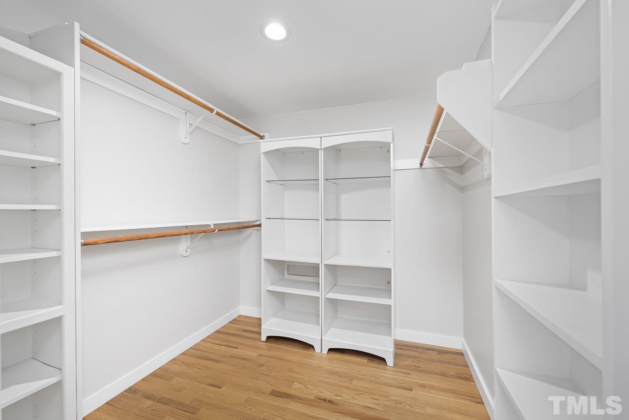 500 Doby Circle Raleigh, NC 27610 - Photo 23 of 40 a view of walk in closet with empty racks