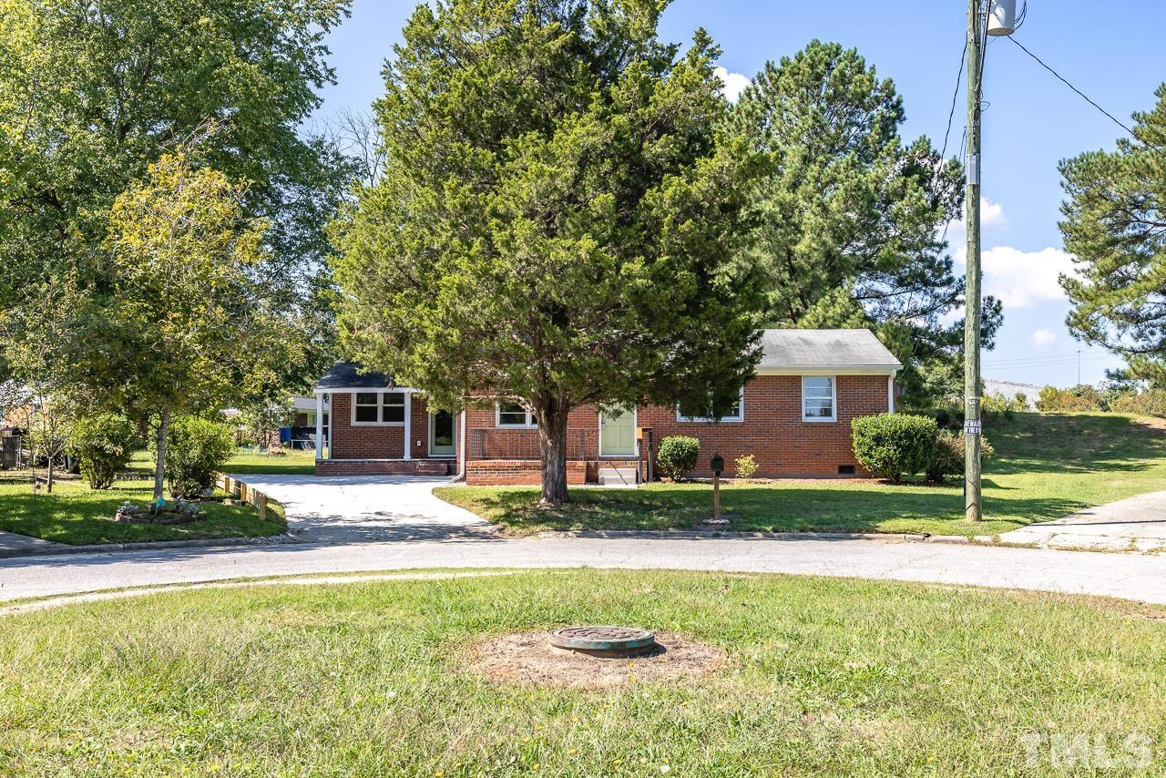 500 Doby Circle Raleigh, NC 27610 - Photo 36 of 40 a front view of a house with a yard