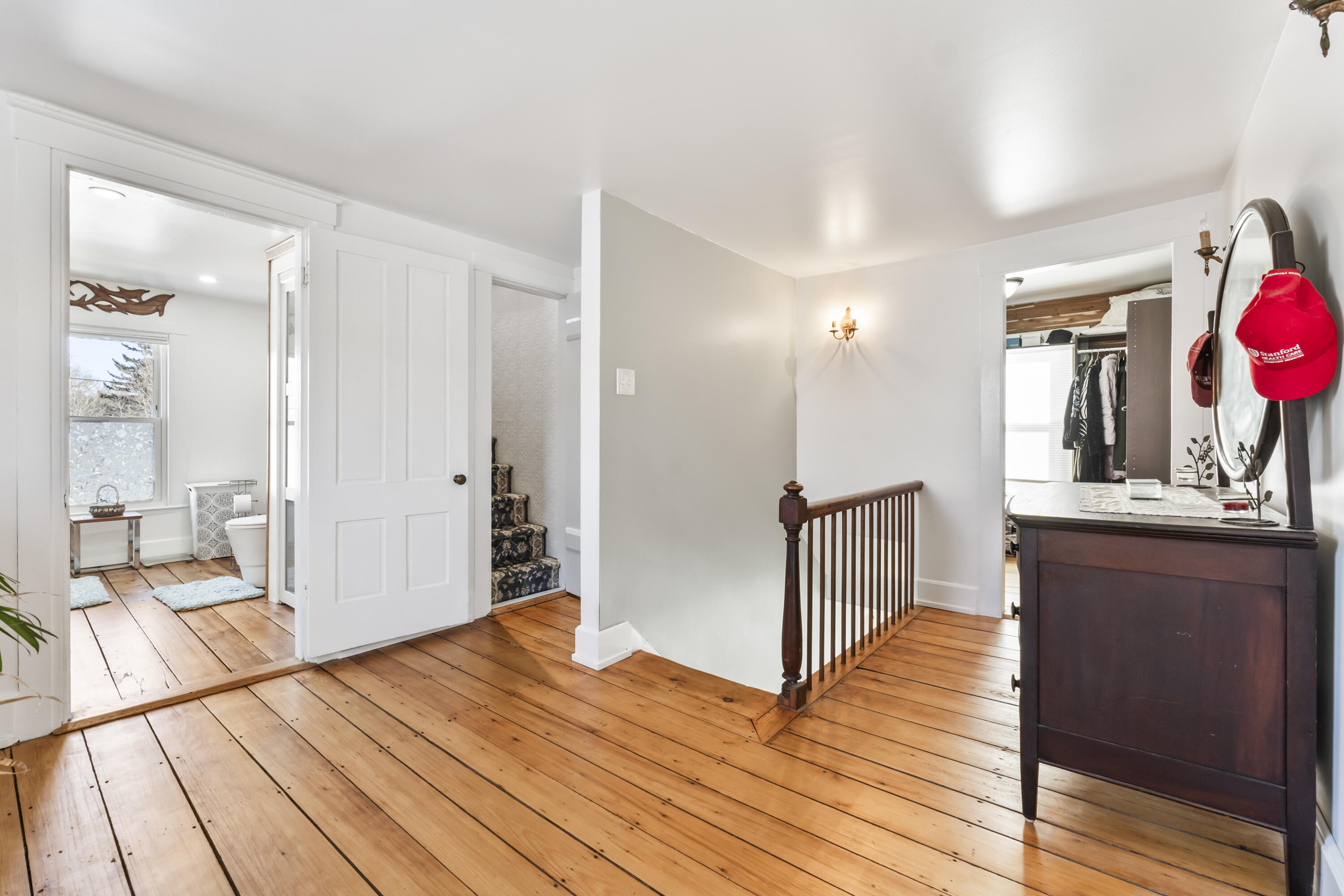 26 Spring Street Mechanic Falls, ME 04256 - Photo 18 of 45 Upstairs hallway