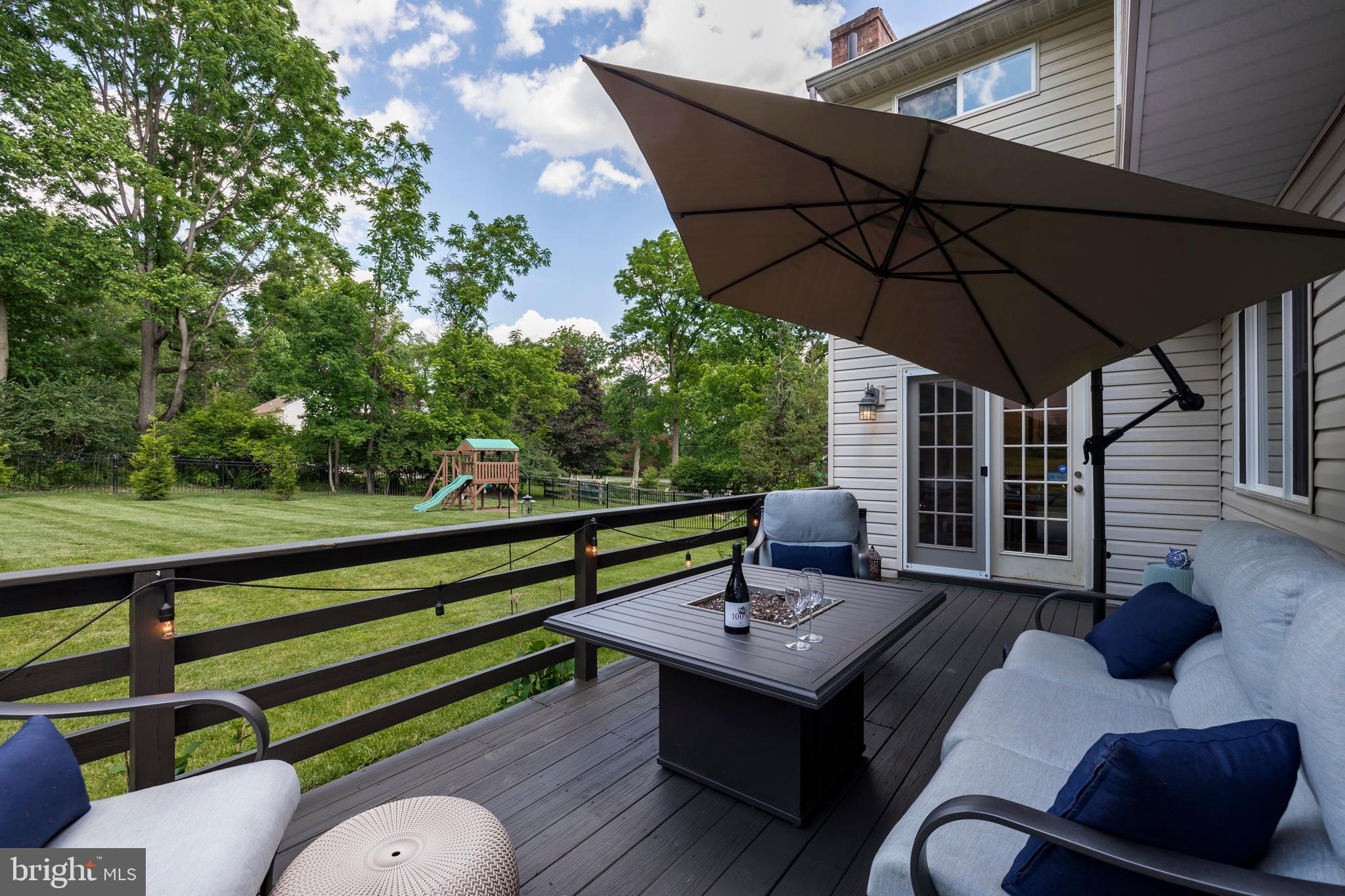 251 Watch Hill Road Exton, PA 19341 - Photo 17 of 43 PRIVATE DECK OVERLOOKING FENCED IN BACKYARD