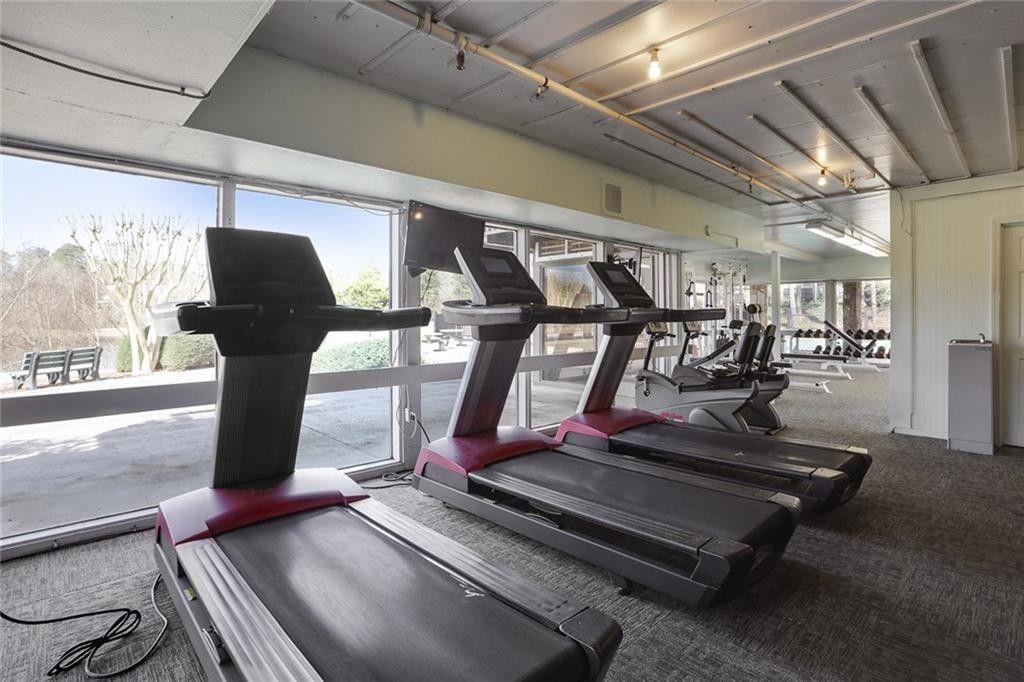 82 Montre Square Northwest Atlanta, GA 30327 - Photo 35 of 44 a view of a room with gym equipment